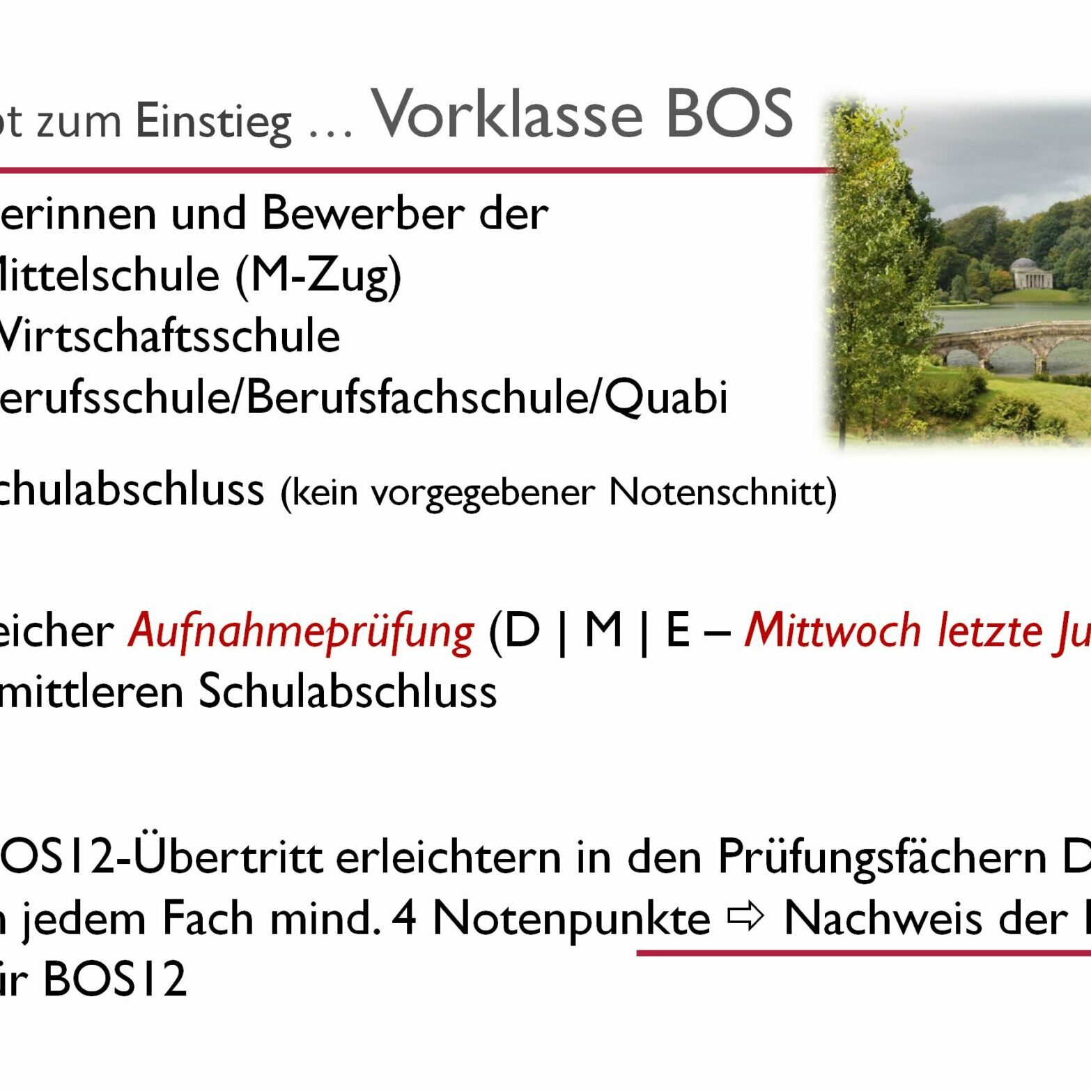 BOS (Berufsoberschule) - Landsberg am Lech